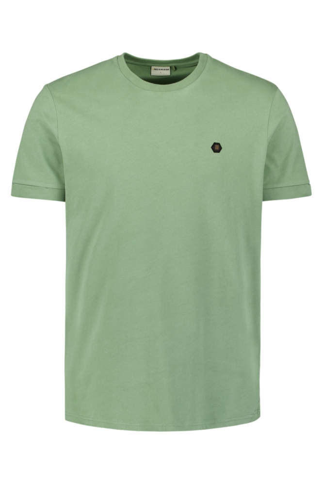 T SHIRT MET RONDE HALS 27360375 050 GREEN